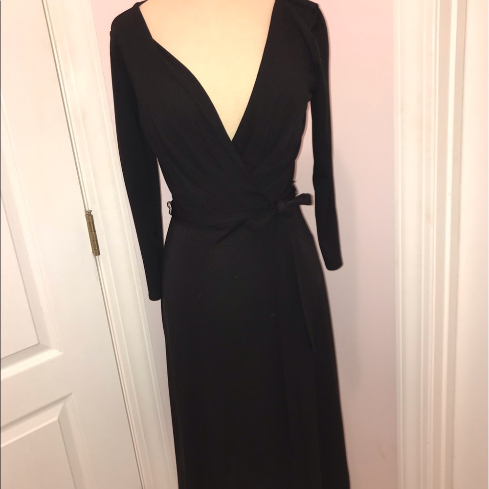 black dress